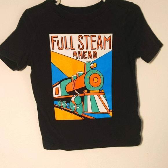 Full Steam Ahead Old Navy Train Tshirt 